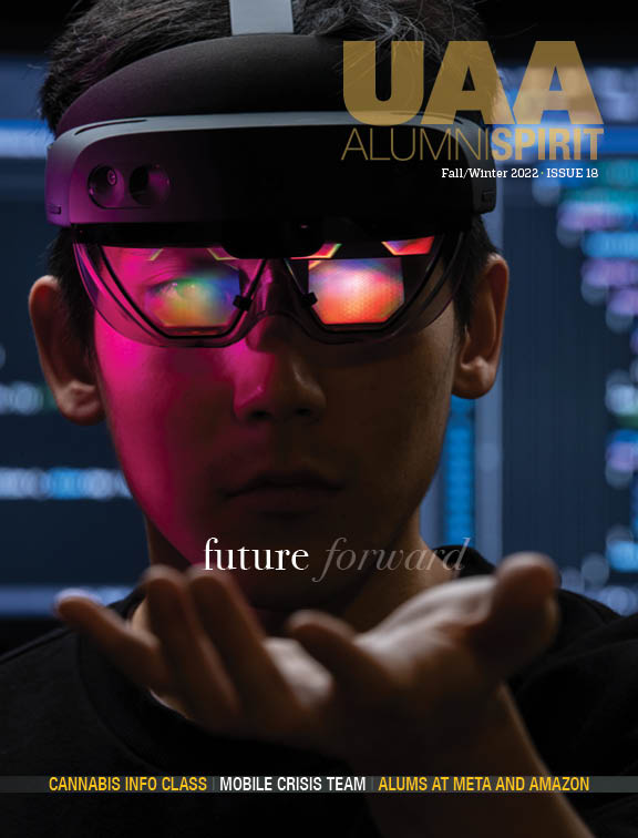 UAA Alumni Spirit Fall/Winter 2022 Cover